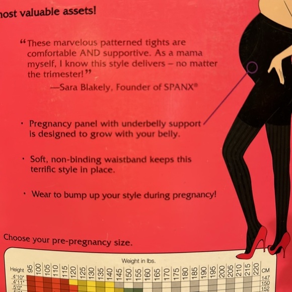NWT Spanx maternity Marvelous Mama Terrific Tights Underbelly support - Picture 6 of 6